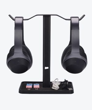 Support Casque Neetto HS908 Double Pour  Bureau