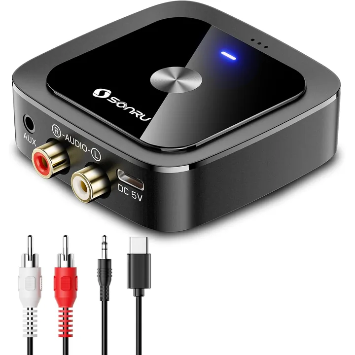 Récepteur Bluetooth SONRU 6.0 Jack Double Sortie