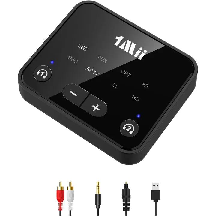 Transmetteur Bluetooth TV 1Mii NightPair Vers 2 Casques