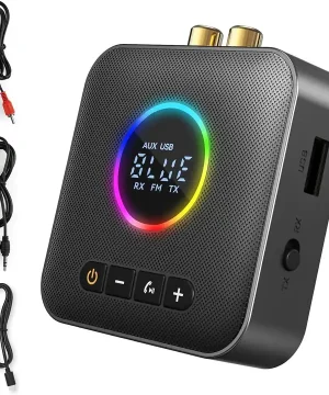 Transmetteur Bluetooth TV AXFEE 5.4 Avec Écran LCD