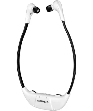 Ecouteurs de rechange SIMOLIO pour casque TV sans fil intra-auriculaire