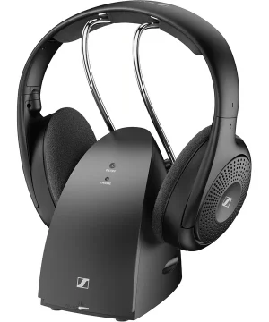 Casque TV sans fil Sennheiser RS 120-W et son emetteur chargeur
