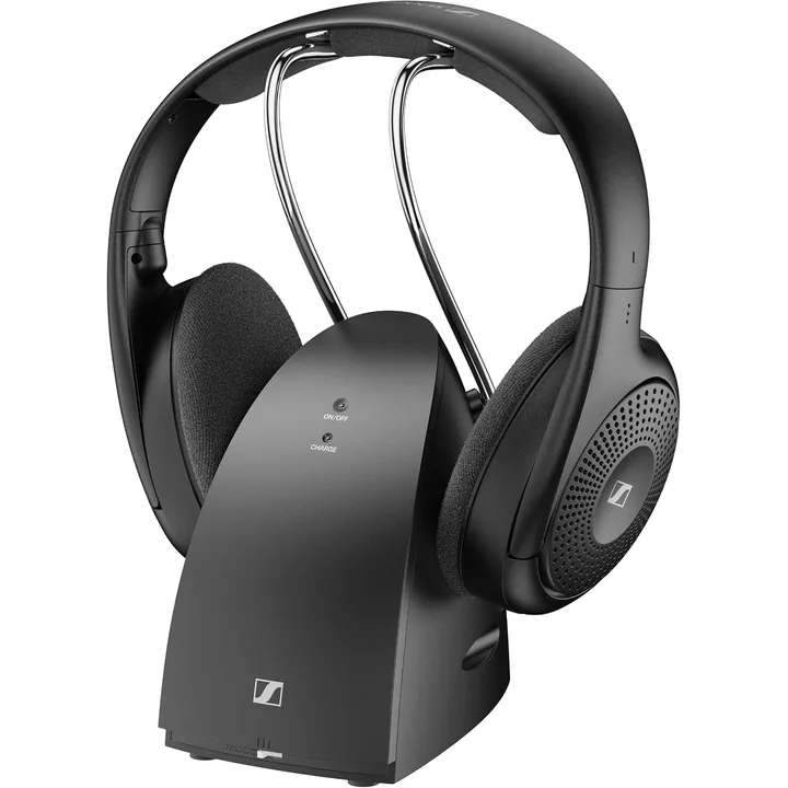 Casque TV sans fil Sennheiser RS 120-W et son emetteur chargeur