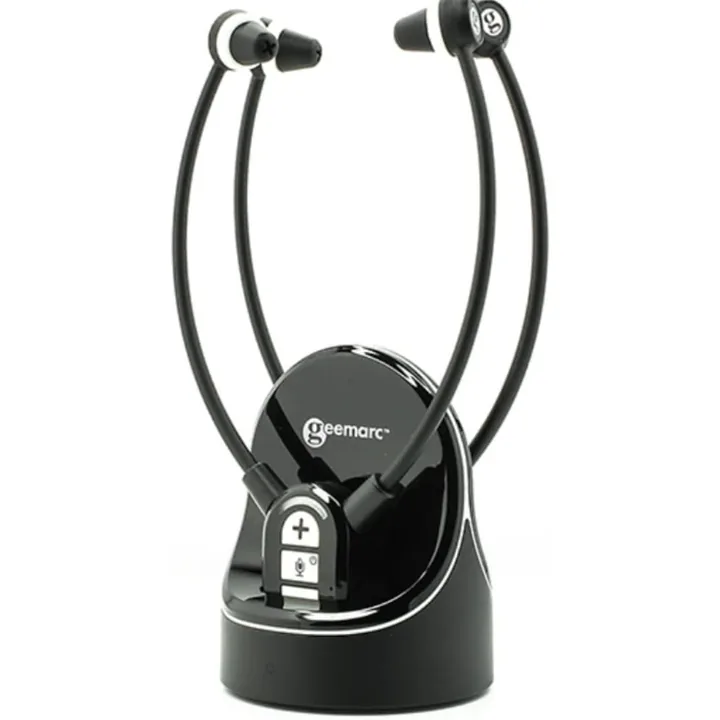 Paire de casques TV amplifies Geemarc CL7370 Opti Duo