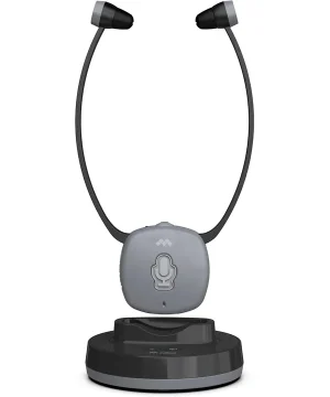 Casque TV sans fil Meliconi Easy Audio avec base de recharge